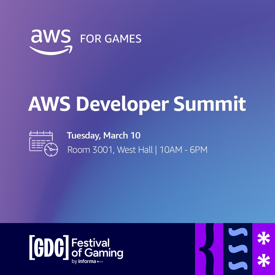 AWS Game Tech tweet media