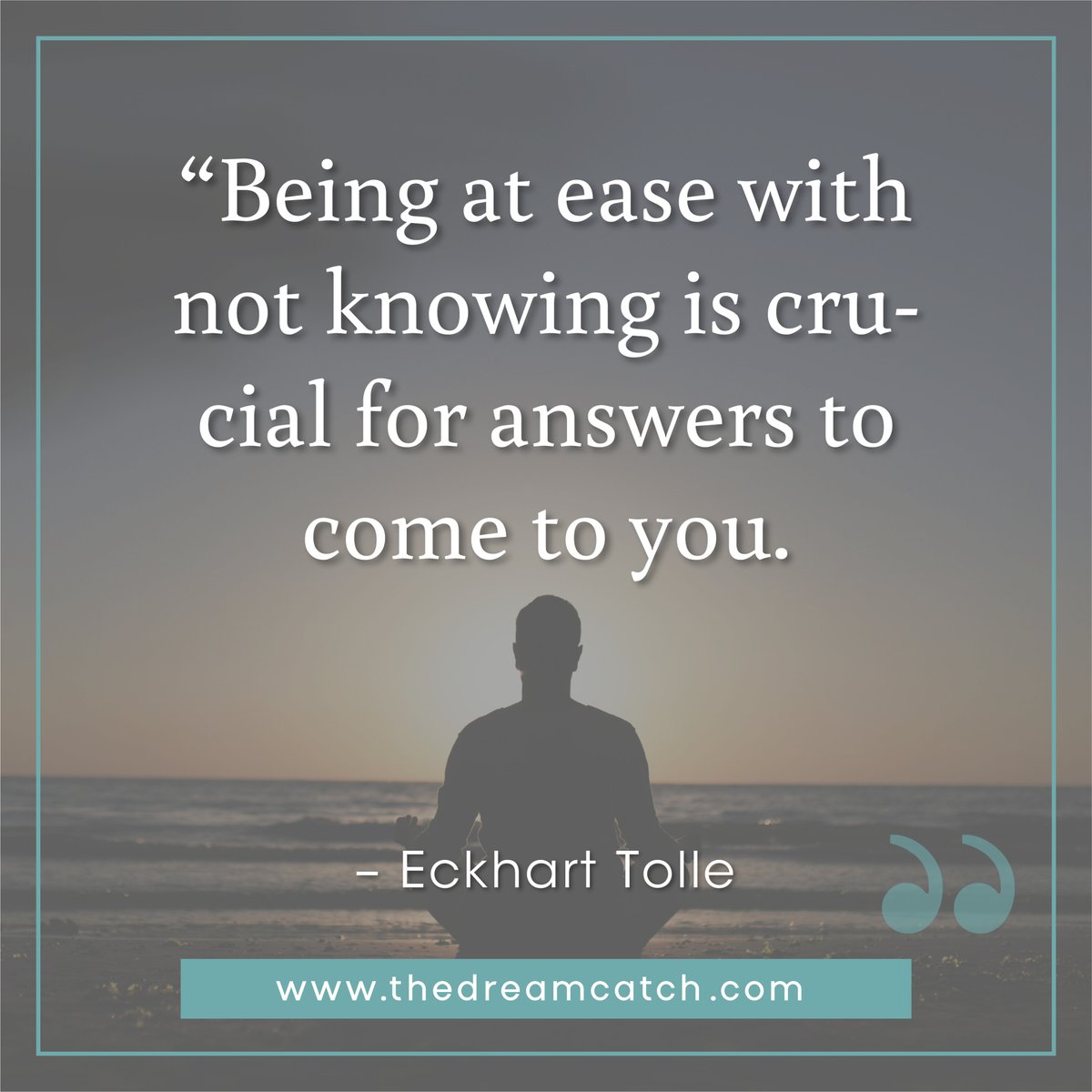 By releasing our desire for certainty, we create space for insights and guidance to flow into our lives.

Read more: thedreamcatch.com/difference-bet…

#innerpeace #inspiration #quote #wednesdaywisdom