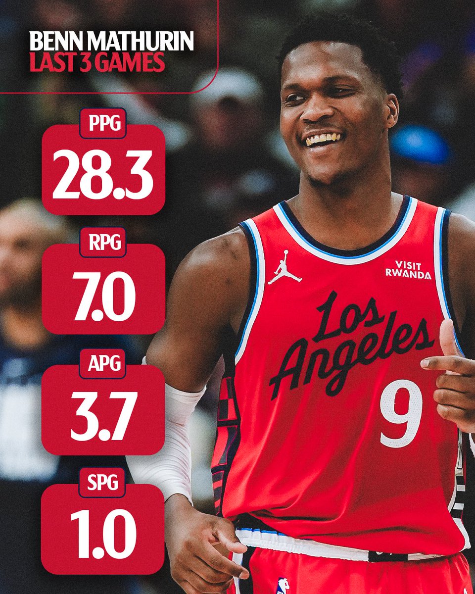 Benn Mathurin makin’ a good first impression to #ClipperNation 👏👀