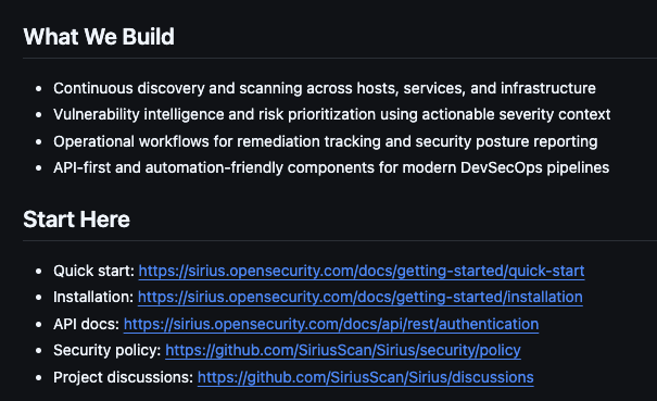 Sirius Scan tweet media