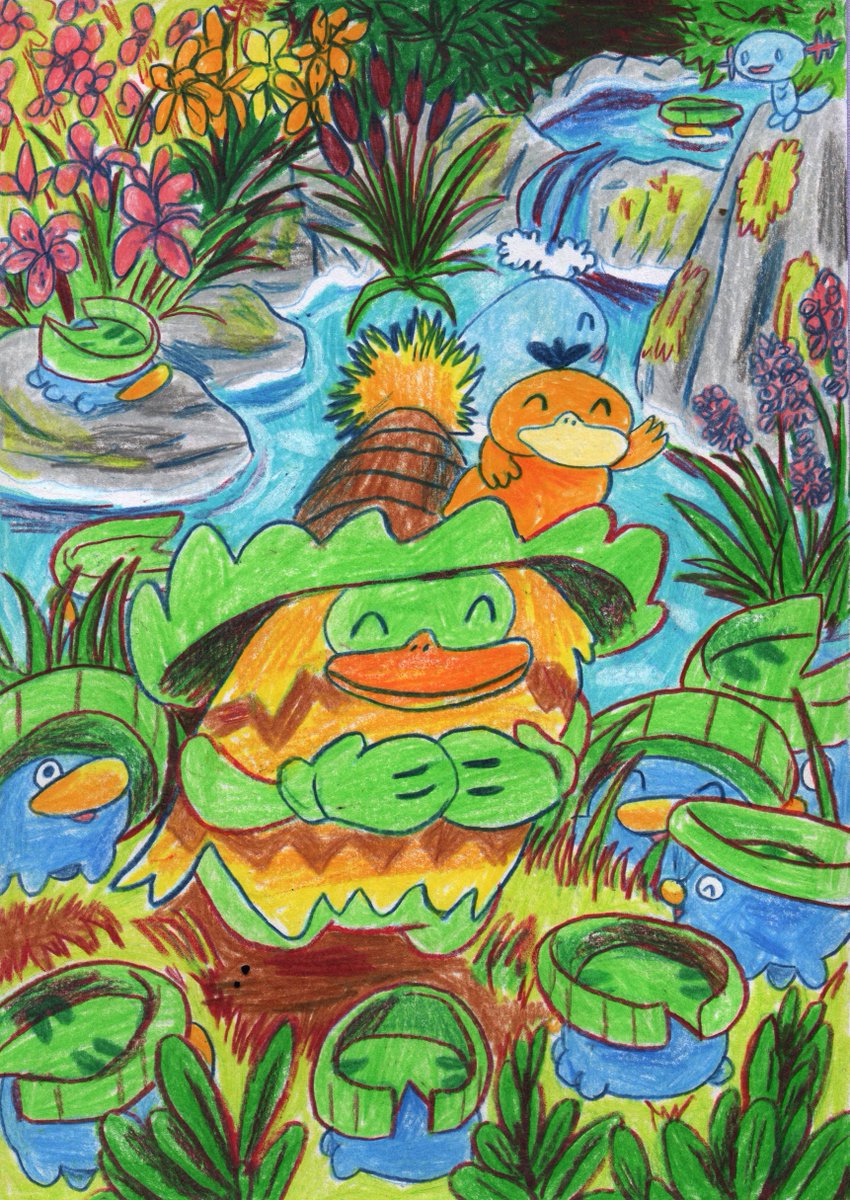 Ludicolo and friends 🌿