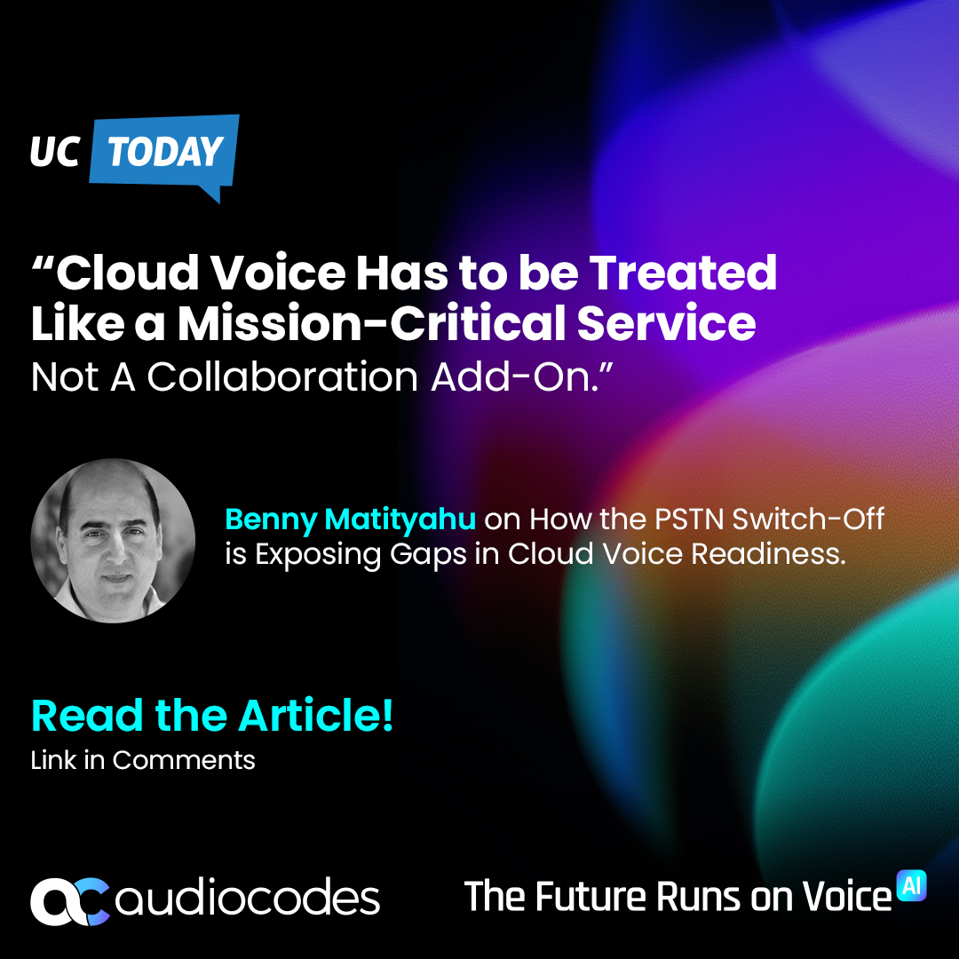 AudioCodes tweet media