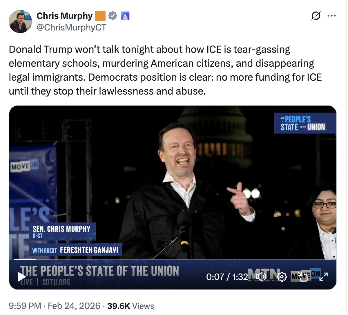 Top Legal Analyst Singles Out Sen. Chris Murphy’s Move to ‘Feed the Rage Addiction That Has Taken Over His Party’  lumennews14.substack.com/p/top-legal-an…