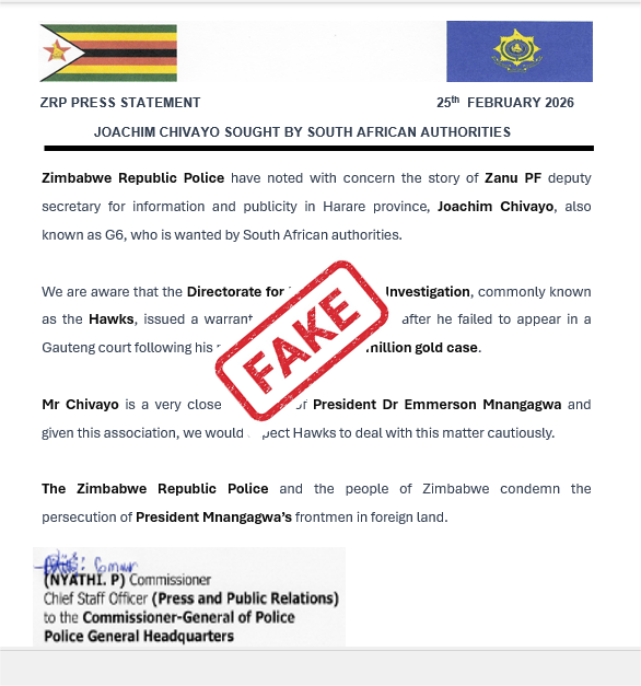 Zimbabwe Republic Police tweet media