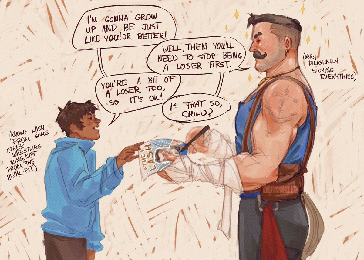 cyberturbine's tweet image. #deadlock
lash is just mjf for me