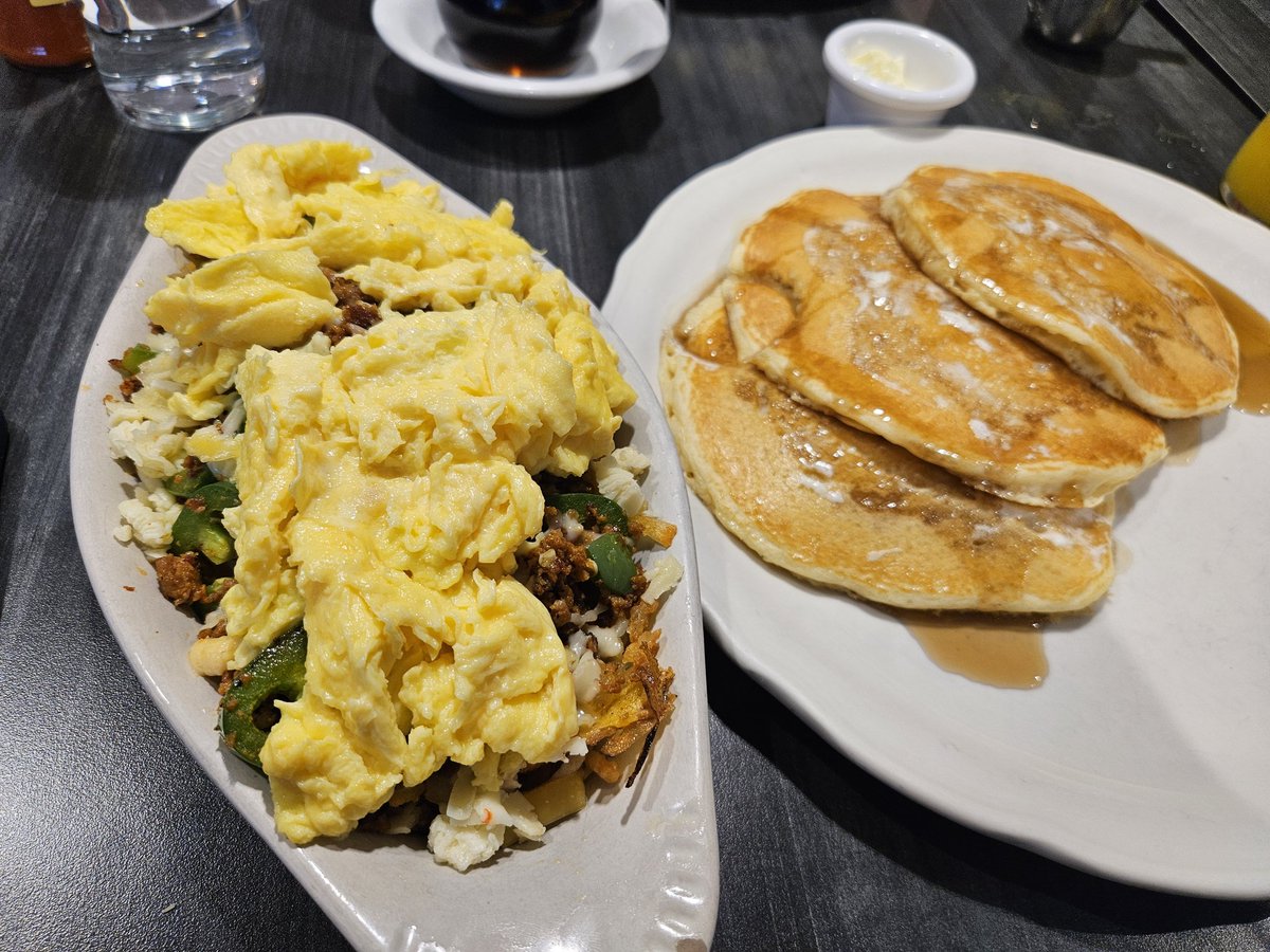 Breakfast at The Original Pancake House.  The Texican!