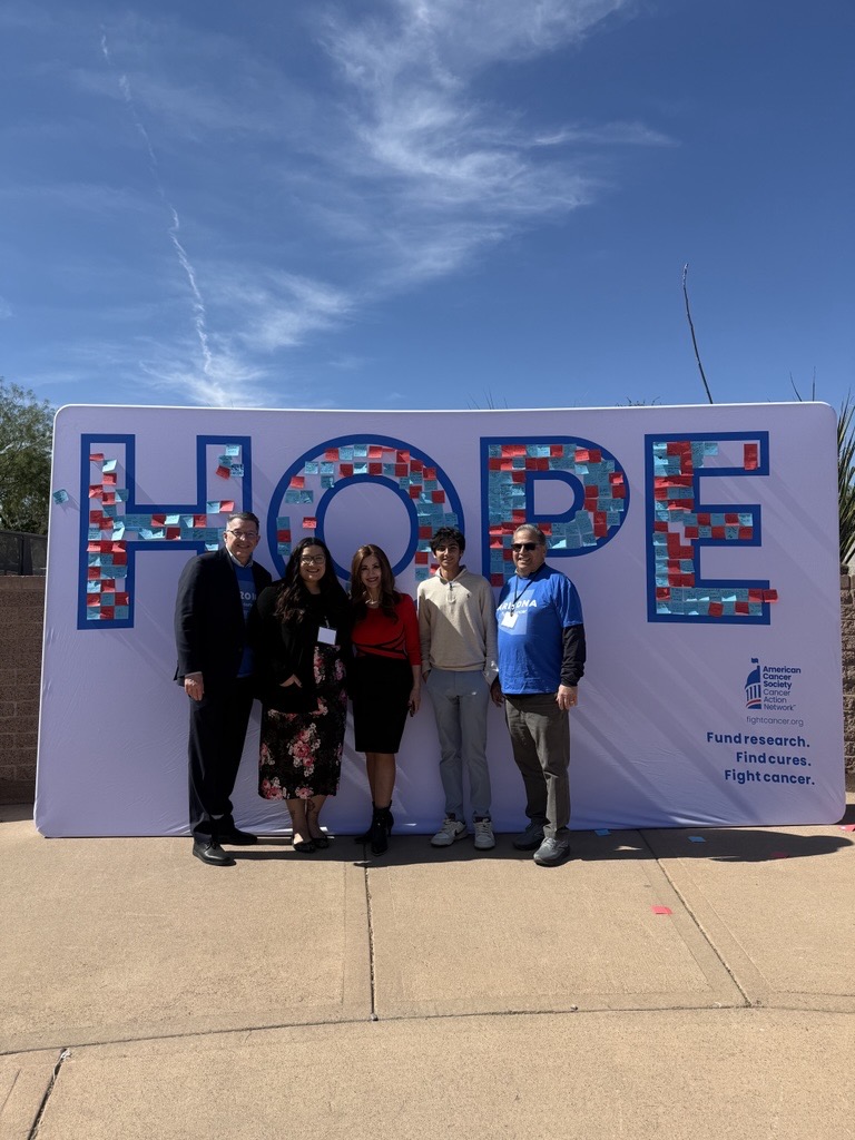 ACSCANAZ's tweet image. Thank you to members of the Arizona Legislature for meeting with @ACSCANAZ volunteers during #AZCancerActionDay last Thursday to hear our stories and policy priorities.

Together we can #FightCancer #AZCAD26 (1/3)