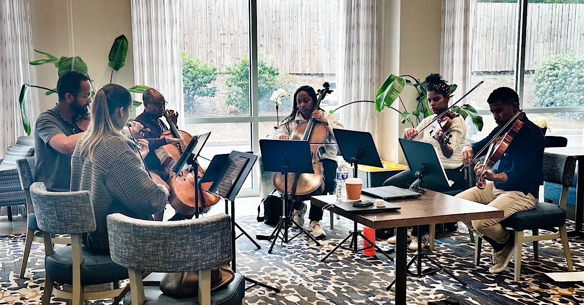 Colour of Music Festival is such a powerhouse for spotlighting Black classical musicians, and the Eternal Father of the Sea (the historic Navy Chapel) provides the perfect intimate acoustic for a sextet.
Tonight’s focus is on Chamber Music (Quartet, Quintet, and Sextet ensembles)