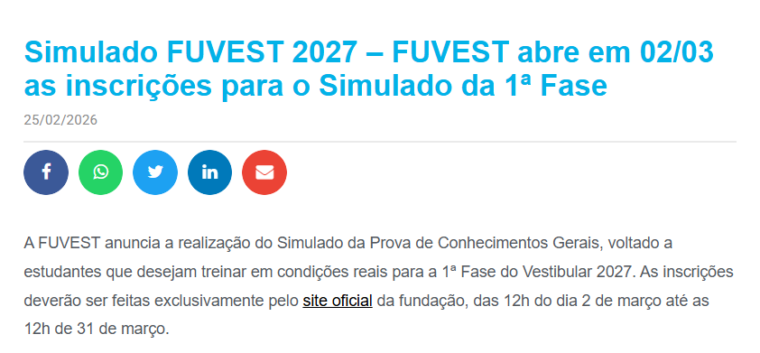profmaikonsouza's tweet photo. SIMULADO FUVEST 2027!

Mais informações ⬇️

https://t.co/sQ7382wB2f https://t.co/q1N4nQ206e
