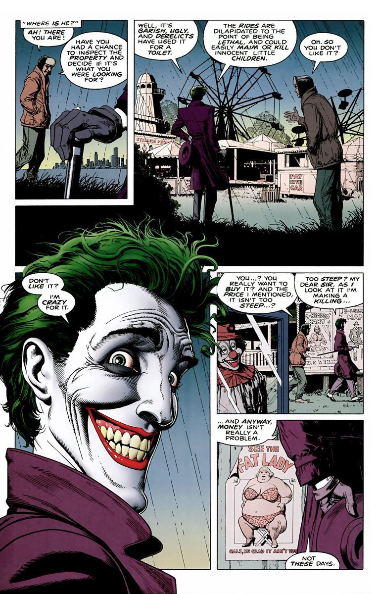 MakeMyComicRare's tweet image. #BatmanTheKillingJoke written by #AlanMoore and illustrated by #BrianBolland #ImCrazyForIt