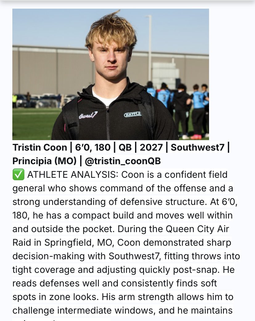 Tristin Coon tweet media