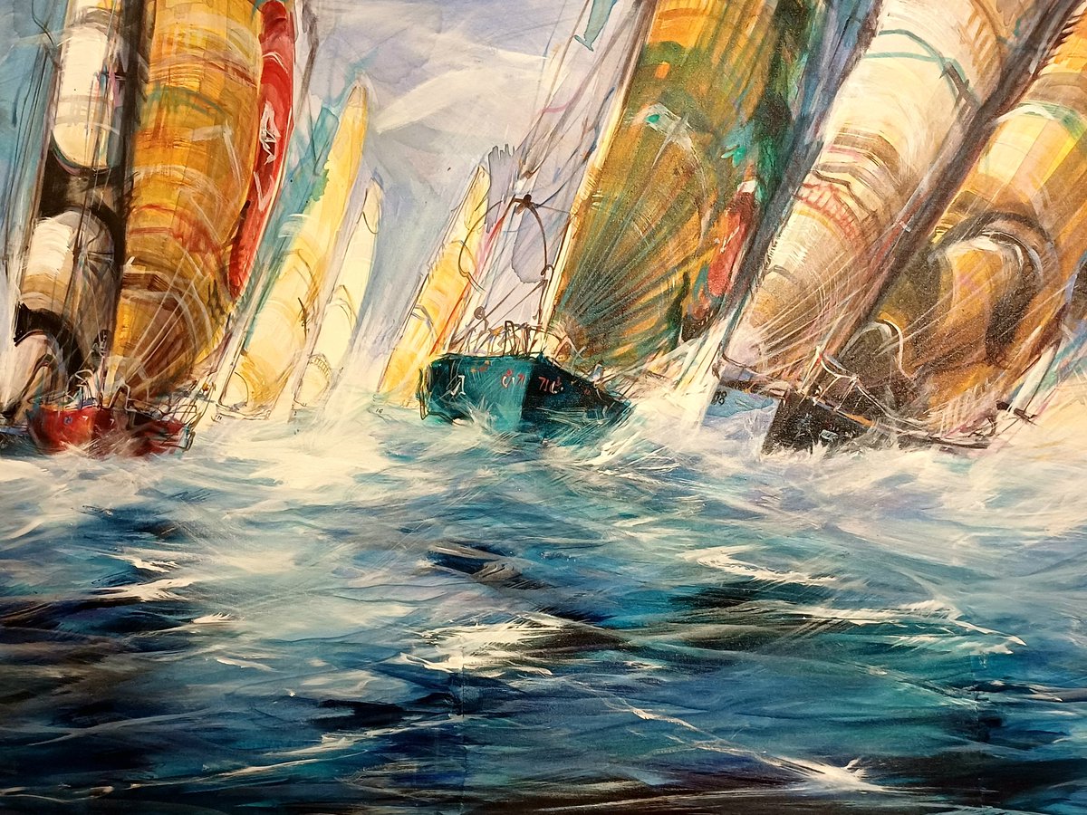 Esmeralda 
135 x 170 cm
Acrílico........micaela puerto &amp; océano