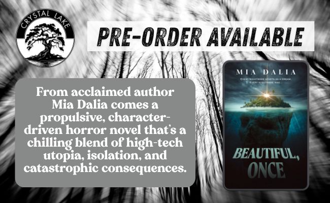 crystallakepub's tweet photo. Perfection was the plan.
Paradise was built.
Then something answered the call.
BEAUTIFUL, ONCE by Mia Dalia arrives March 20 — pre-order now: https://t.co/UpW7V79cJu
When you broadcast to the universe… be ready for a reply.
#PreOrderNow #MarchRelease #SciFiHorror #PsychologicalHorror #DystopianFiction
#IndieHorror #SpeculativeFiction #HorrorBooks #DarkFiction #BookTwitter #ReadersOfX