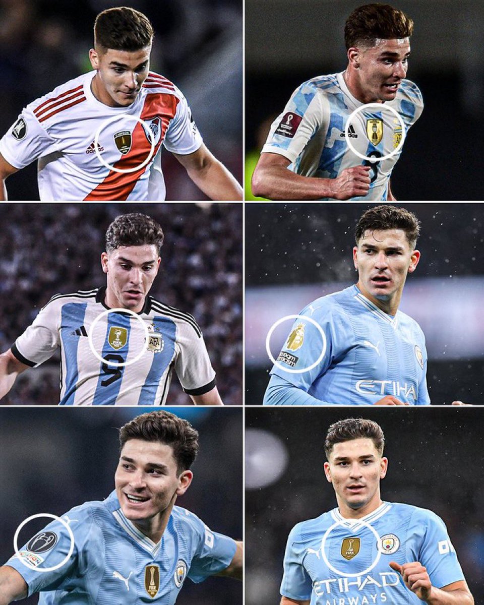 Today is a good day to remember that Julian Alvarez completed football in less than two years 🤯

🏆 Copa Libertadores Champion
🏆 World Cup winner
🏆 Copa America Champion
🏆 Premier League Champion
🏆 Champions League winner
🏆 Club World Cup Champion 

The only footballer in