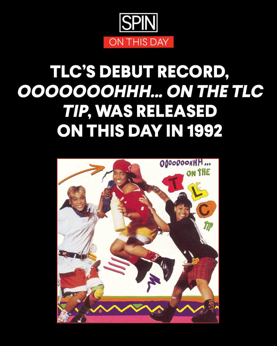 SPIN's tweet photo. Chilli, T-Boz and Left Eye came into our lives 34 years ago today!
Look at this classic 1992 album cover. https://t.co/nh8v3Siqo8