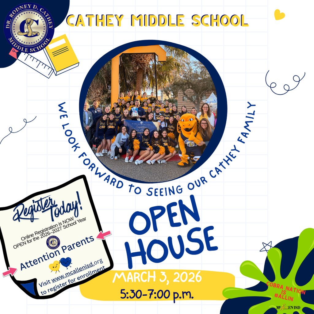 Cathey Middle School tweet media
