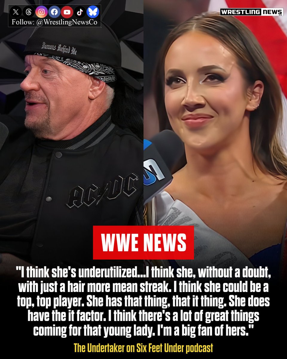 "I'll just say, I'll put my two cents in. I think she's underutilized...I think she, without a doubt, with just a hair more mean streak. I think she could be a top, top player. She has that thing, that it thing. She does have the it factor. I think there's a lot of great things