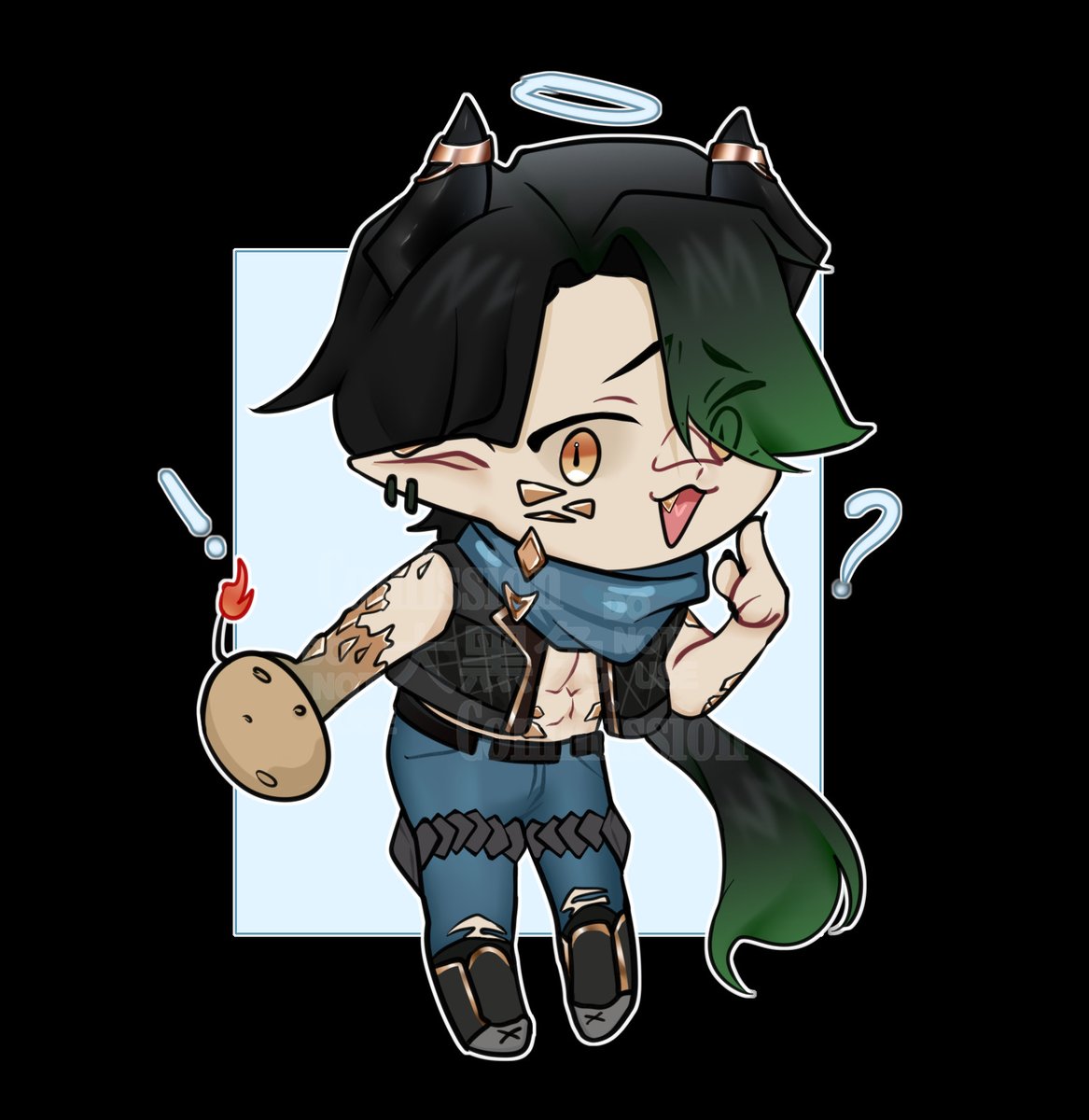 大黑兔 (Dàhēitù) tweet media