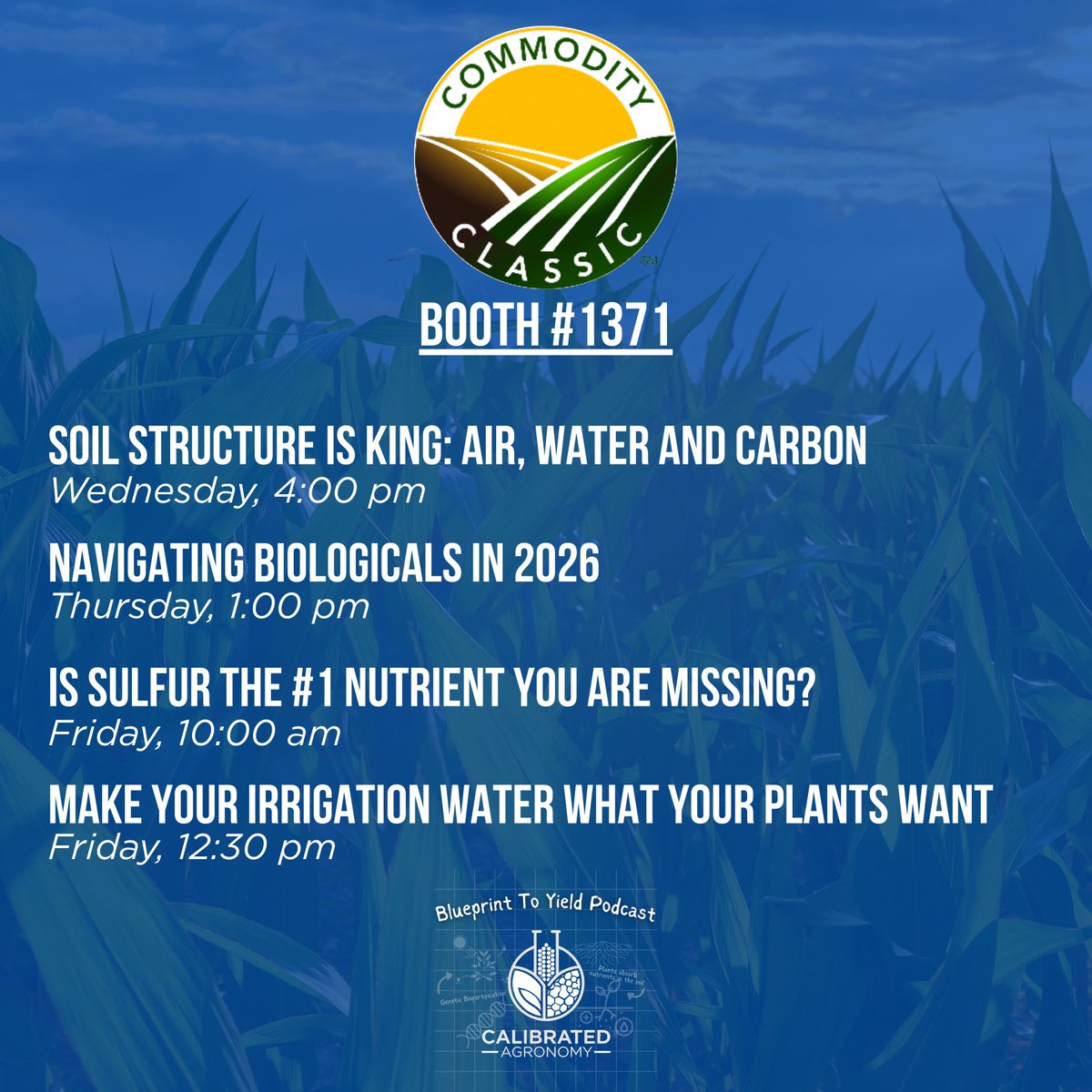 Calibrated Agronomy tweet media