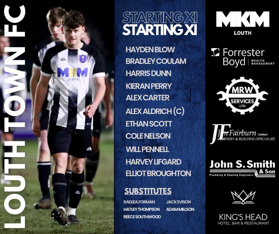 Tonight’s team to face Maltby main🐺