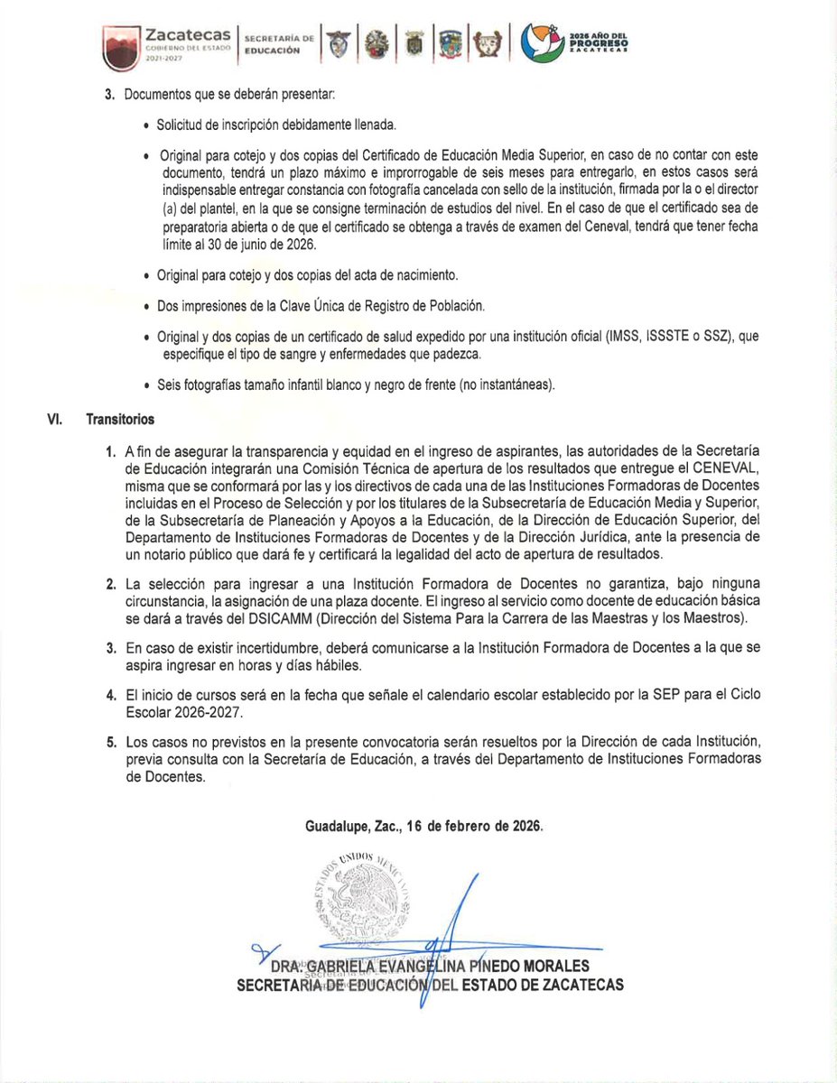 Secretaría de Educación Zacatecas tweet media