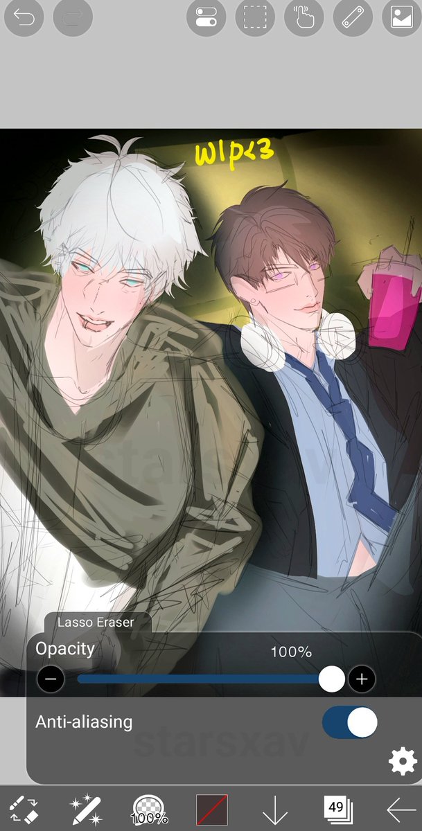 starsxav's tweet photo. [wip #ilostthecount]

frat gojo 🤝 nerd caleb

#nerdleb #fratjo #Caleb #Gojo #LoveandDeepspace #JJK #GojoSatoru #恋与深空 #夏以昼 https://t.co/v8Dh8jxuNV