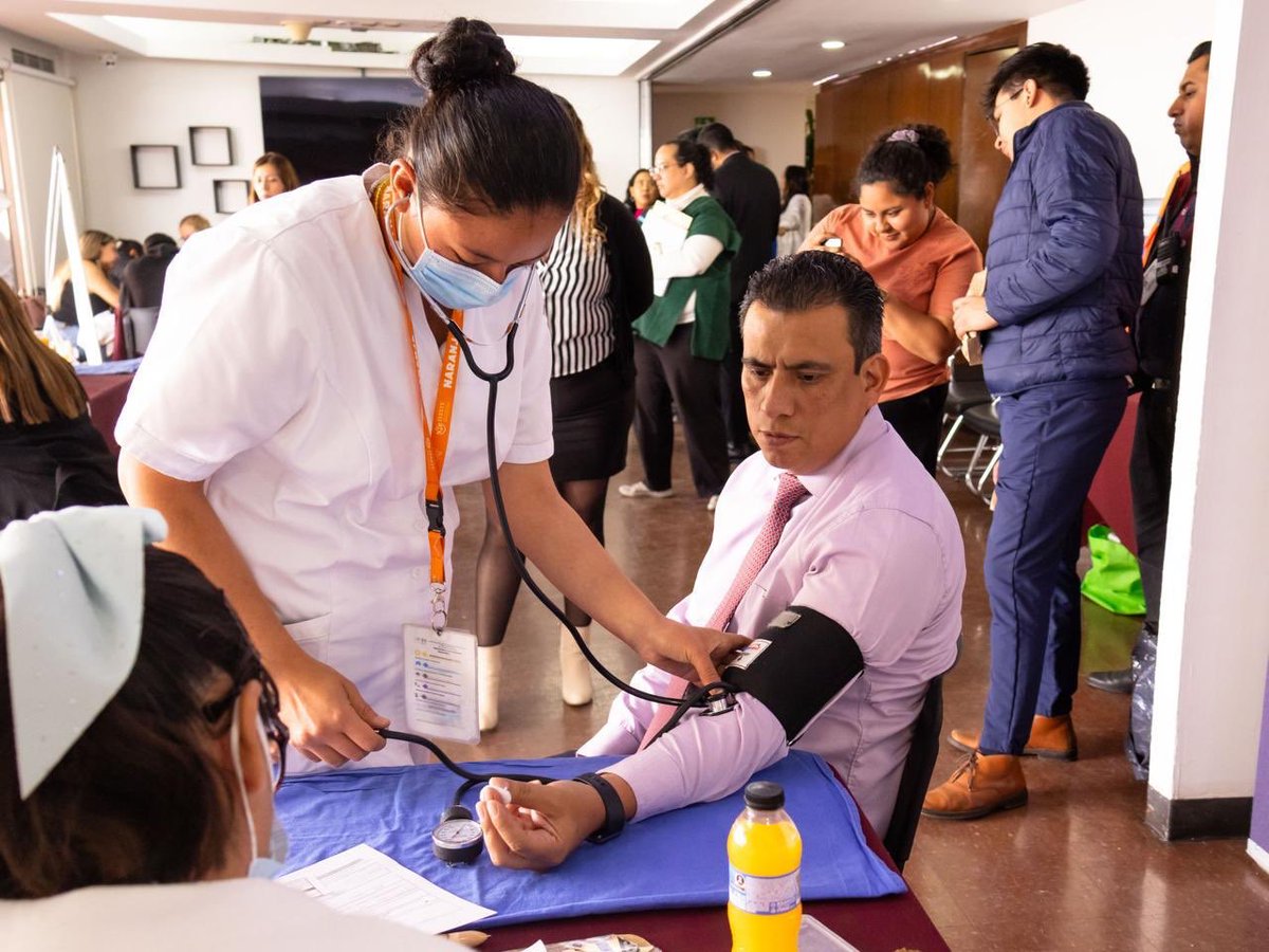 ProdeconMexico's tweet photo. #AgendaDelDía 📅 

En #PRODECON realizamos la "Jornada de Salud ECOS", una iniciativa para promover el bienestar de las personas funcionarias de la Procuraduría.  

Agradecemos al @IsssteZOriente por brindar atención en medicina preventiva y orientación sobre sus servicios para personas derechohabientes.  

Cuidar la salud también es fortalecer el servicio público. 🫂✨