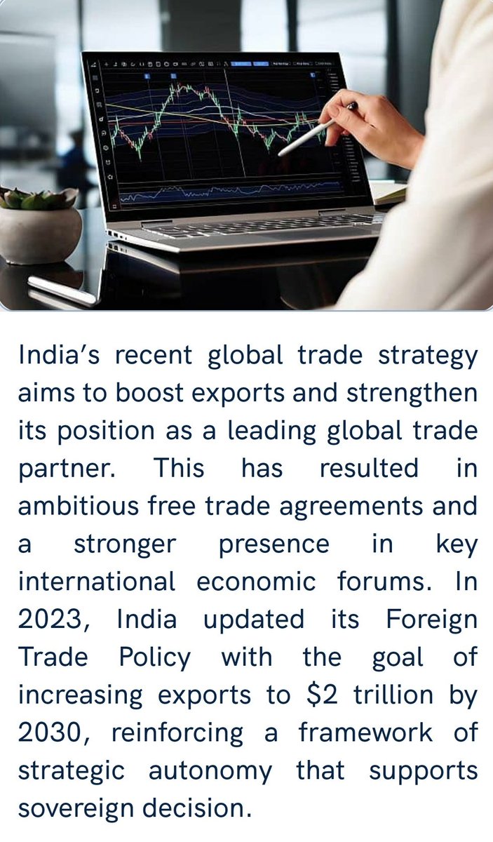 India’s trade strategy in a multipolar world.