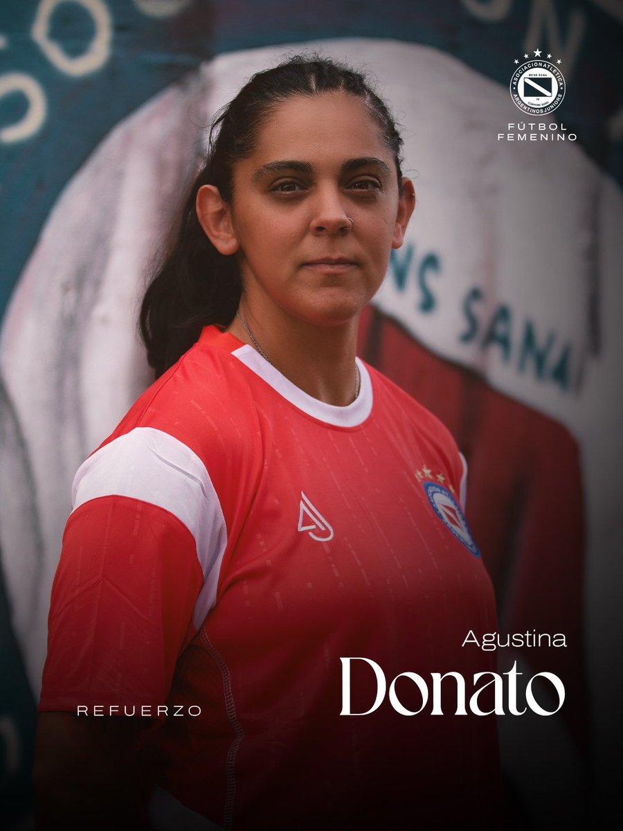 #AAAJ ✍️ ¡Y LLEGÓ NOMÁS! ⚽️

Desde #ElSemilleroDelMundo le damos la bienvenida a Agustina Donato como nueva refuerzo de Primera División. 🤝

🐞 La delantera de gran trayectoria en el fútbol femenino argentino se suma al Bicho luego de su paso por All Boys.

VAMOS ARGENTINOS ❤️