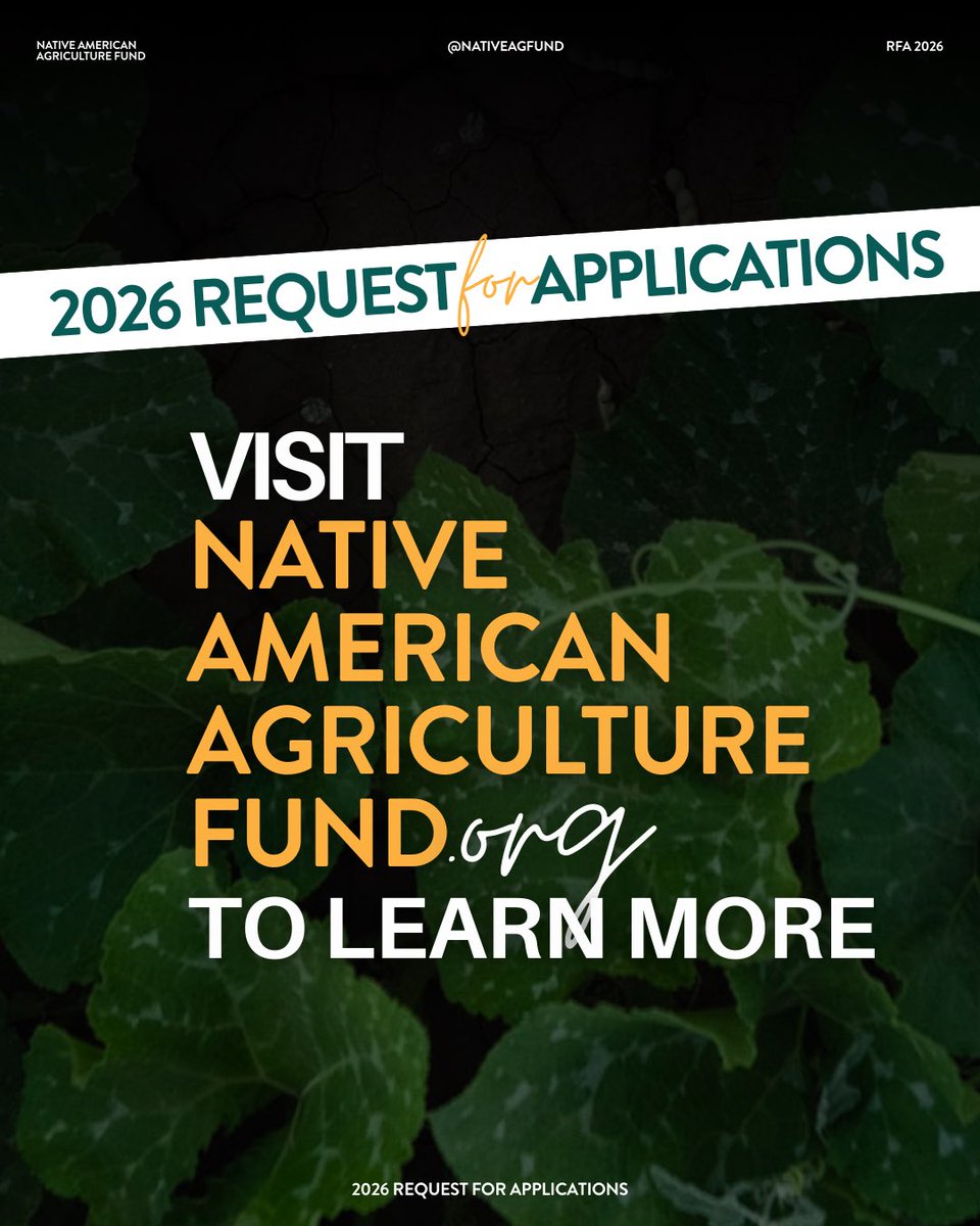 Native American Agriculture Fund tweet media