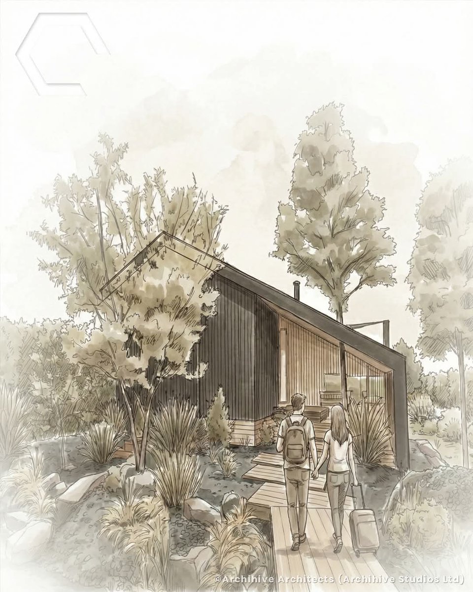 ArchihiveStudio's tweet photo. 🌲 EXCITING PROJECT ON THE DRAWING BOARD! 🌲

We are absolutely thrilled to share a sneak peek of our latest venture at Archihive. We are currently designing a series of bespoke, woodland eco Scandinavian retreat cabins for a very wellknown hotel in the heart of the Lake District https://t.co/IB5AhO7wrm