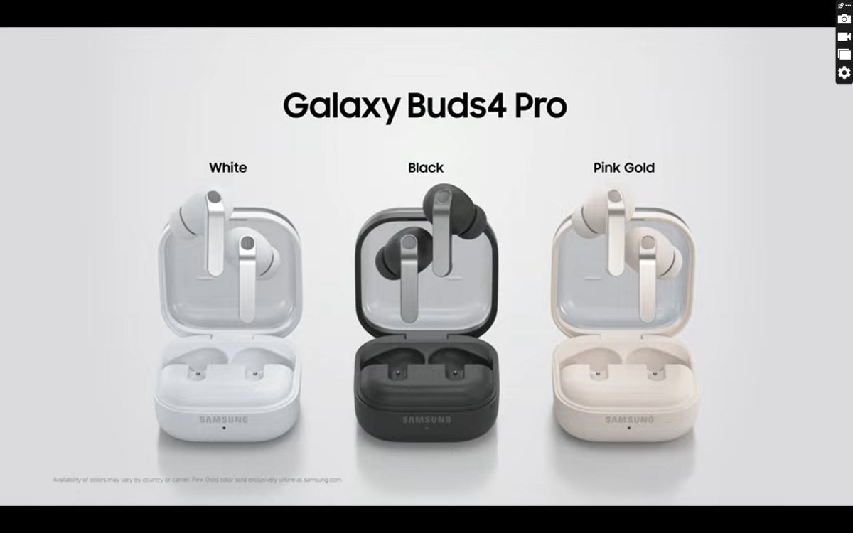 Are you ready for the samsung galaxy buds 4 series 
#Unpacked  #GalaxyAI  #GalaxyAI
