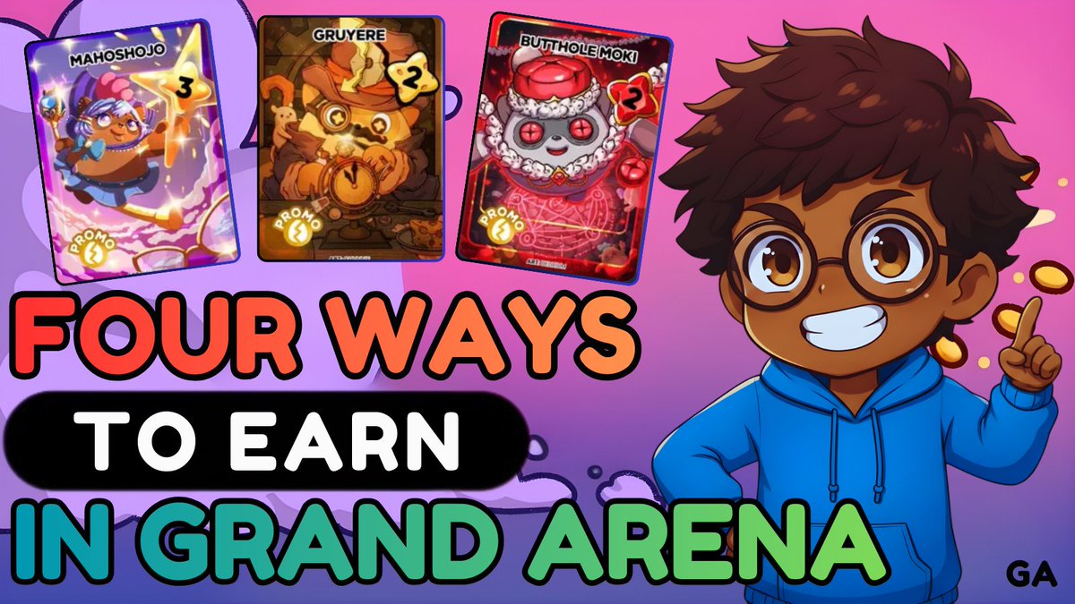 Here are FOUR ways you can actually EARN in <a href="/Moku_HQ/">Moku✨</a> Grand Arena Season 1🔥

Lots of players are still confused on how they can actually earn from Grand Arena Season 1...😵‍💫

But your friendly Gamer <a href="/TheResearcherG/">TheResearcher</a> got your back!😎

Let's dive into it🔽