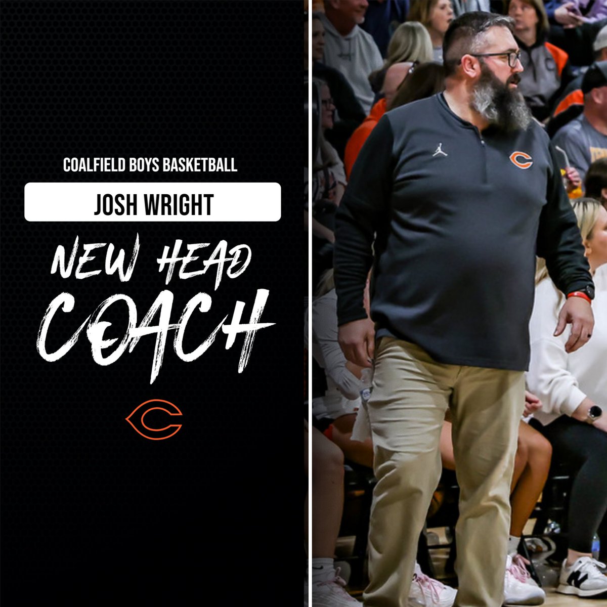 CoalfieldStats's tweet photo. Join Coalfield Athletics in congratulating Josh Wright, new head coach of Coalfield boys basketball! Coach Wright will add head coaching responsibilities for the boy's program in addition to his current role as girls' head basketball coach. https://t.co/SWHT8hzbKX