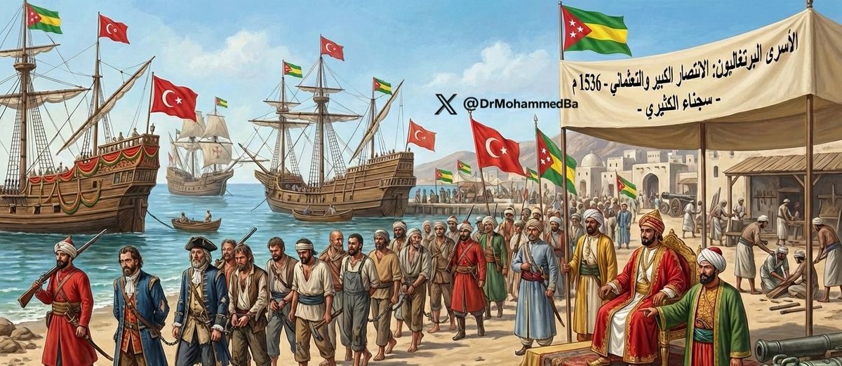 🤝 التحالف الاستراتيجي والانتصار التاريخي (1536 م) 🏆:

لتجاوز الفجوة التقنية الهائلة في التسليح، عقد السلطان بدر تحالفاً ذكياً مع الإمبراطورية العثمانية، التي أمدته بالمدافع الثقيلة وخبراء عسكريين محنكين على رأسهم القائد خواجة صفر (صفر سلمان).
أثمر هذا التحالف والتطوير التكتيكي