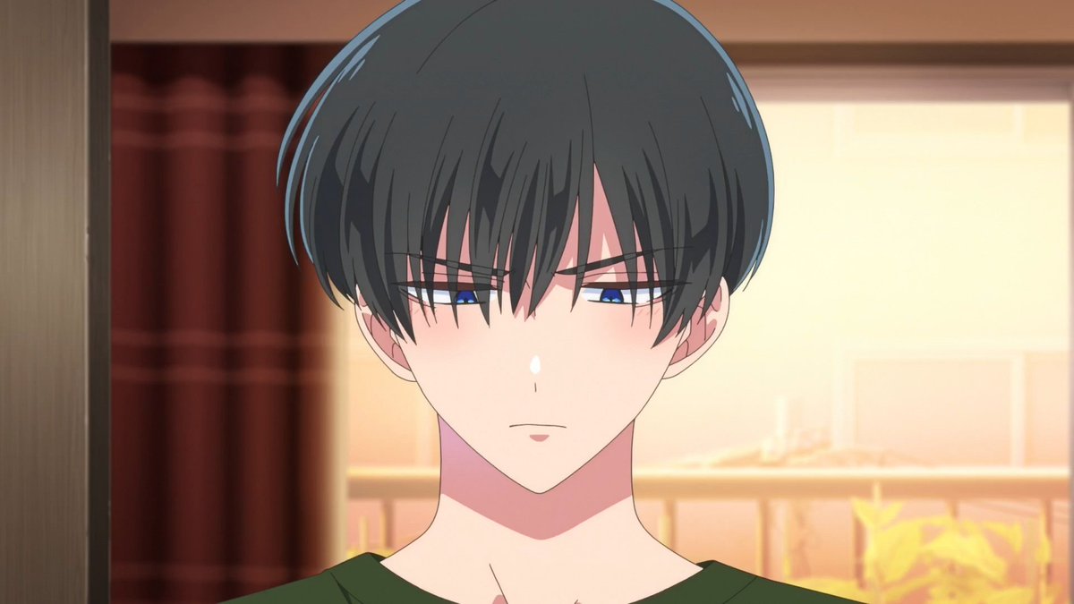 ynanazu's tweet photo. i feel kinda bad for ouri, but let’s be real... utage only has eyes for tamon, so he never really stood a chance 

#多聞くん今どっち #Tamon_anime https://t.co/3qx0VHLVk9