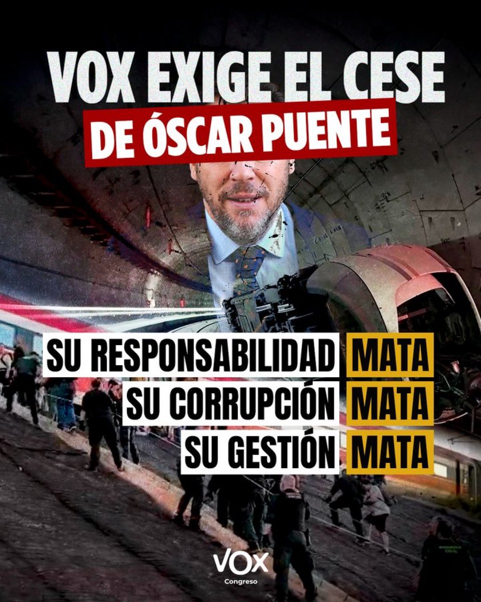 <a href="/Santi_ABASCAL/">Santiago Abascal 🇪🇸</a> #47Muertos #OscarPuenteAsesino