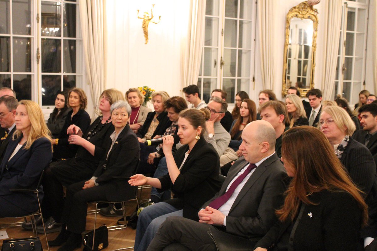 Ambassador Annika Ben David tweet media