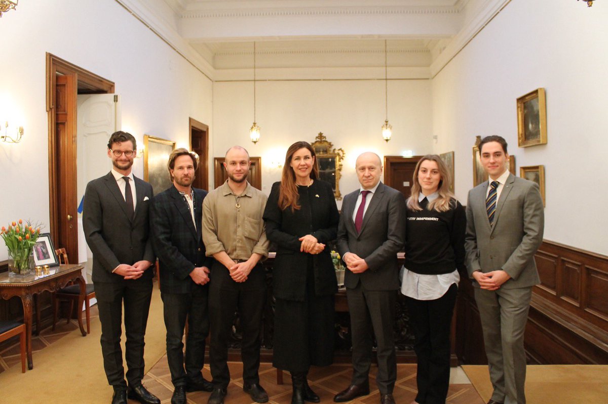 Ambassador Annika Ben David tweet media