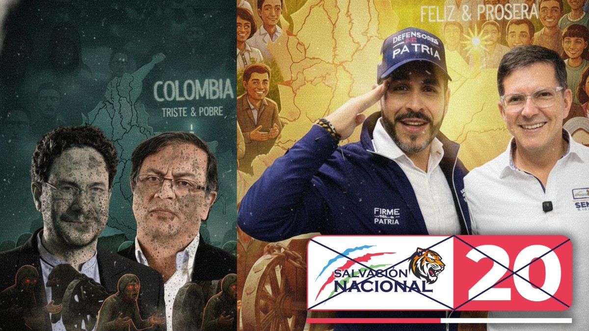 andresprensa's tweet photo. 26 escándalos de corrupción más descarados del Gobierno Petro, en Colombia.
🇨🇴 el cambio es con la Derecha. 
https://t.co/6xY1JNCKEl https://t.co/roaEEGr84q