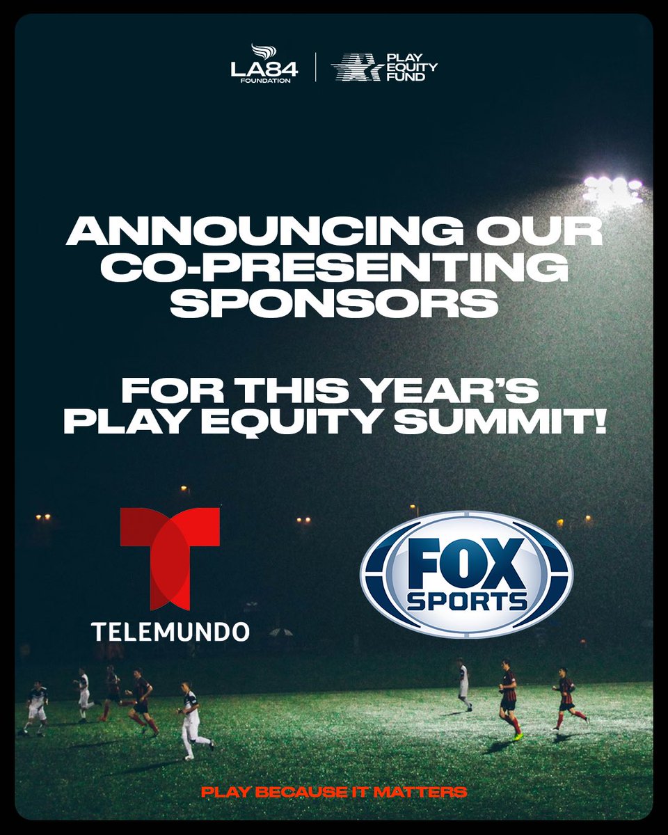 LA84 Foundation tweet media