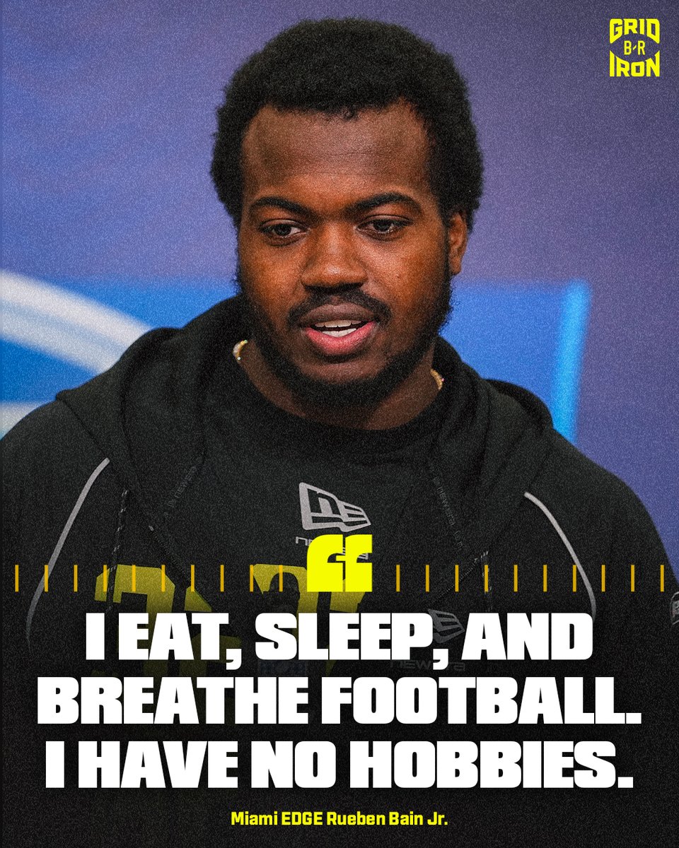 Rueben Bain Jr. is a certified football guy 🗣️