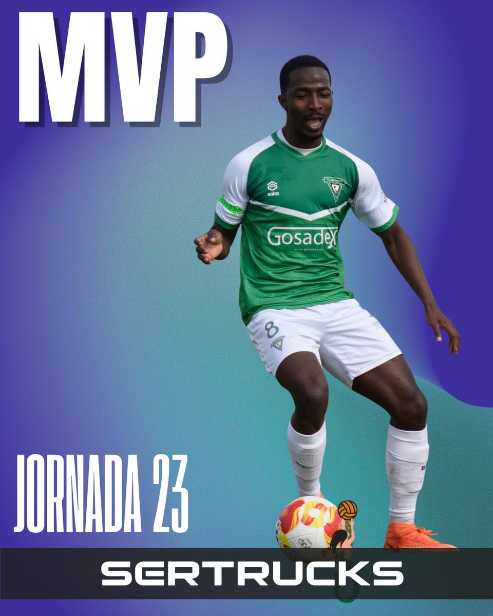 cfvillanovense's tweet photo. MVP SERTRUCKS 

Como todas las semanas, elegimos al mejor jugador de la jornada. 

En esta ocasión, destacamos a Fofana. 

*Espacio patrocinado por SERTRUCKS 🚛 https://t.co/8QEBHNfvfx