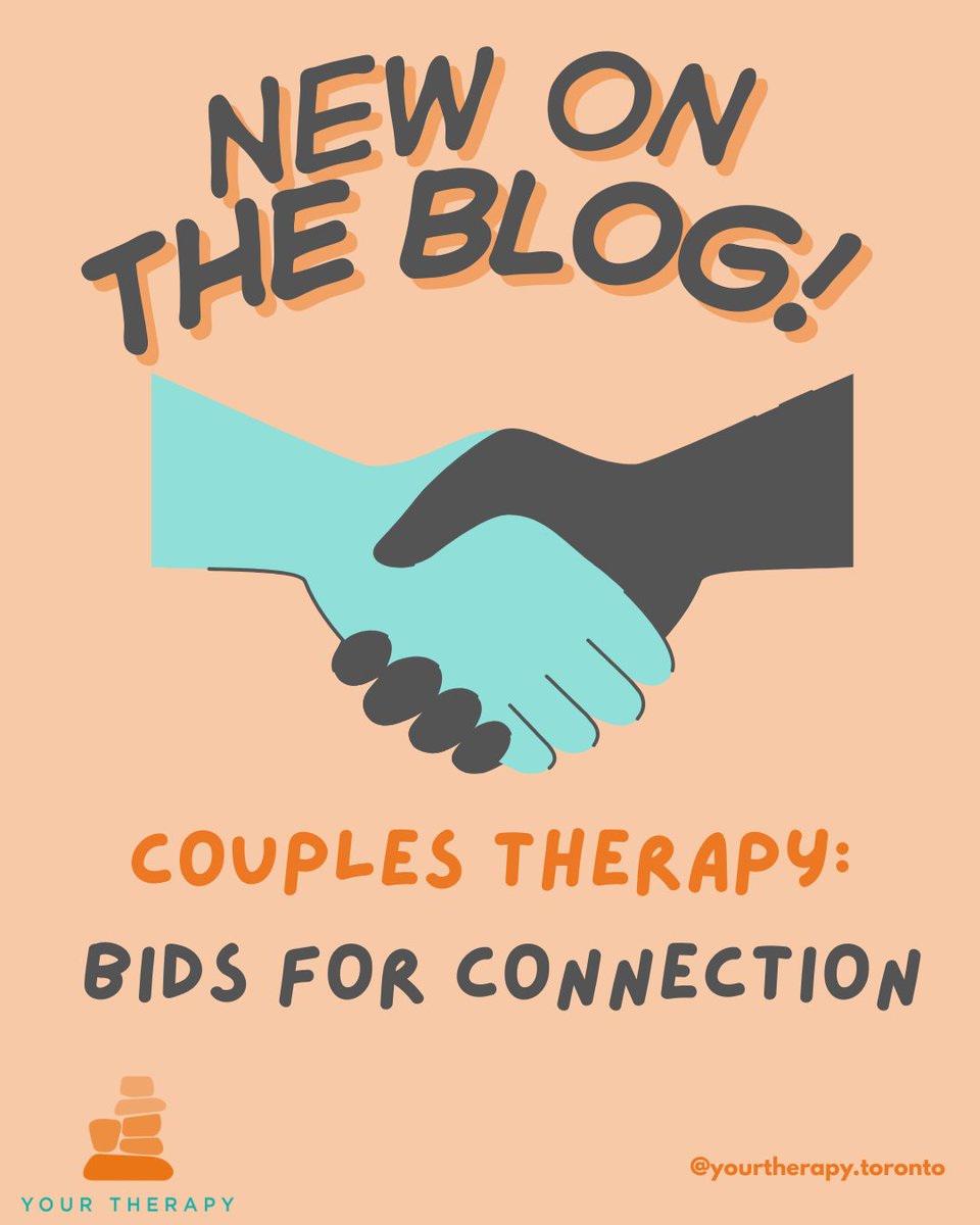 chahauver's tweet photo. In a recent blog post, Anu Chahauver, author and director of Your Therapy, explains what “bids for connection” are and why they matter in relationships. Small moments of reaching out can build trust, intimacy, and emotional security over time.

Read more on our website! https://t.co/PKdpmu64x7