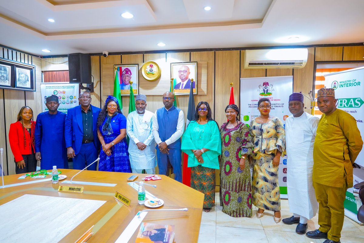 BTOofficial's tweet photo. Earlier today, I hosted Comrade Alhassan Yahya, National President of the National President of the Nigeria Union of Journalists (NUJ), and Executives of the Union on a courtesy visit in my office.

Our partnership with the media is key in building capacity, strong and effective communication that promotes public trust, promotes transparency, and drives national progress.