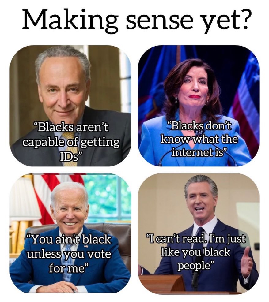 This is what I voted for most of my adult life believing they were the “good guys”.  Letting go of these bigots was the best thing I ever did.  Feels good to be bigot free. You cannot call me Sambo if you still roll with a party that supported slavery, enacted racist laws,