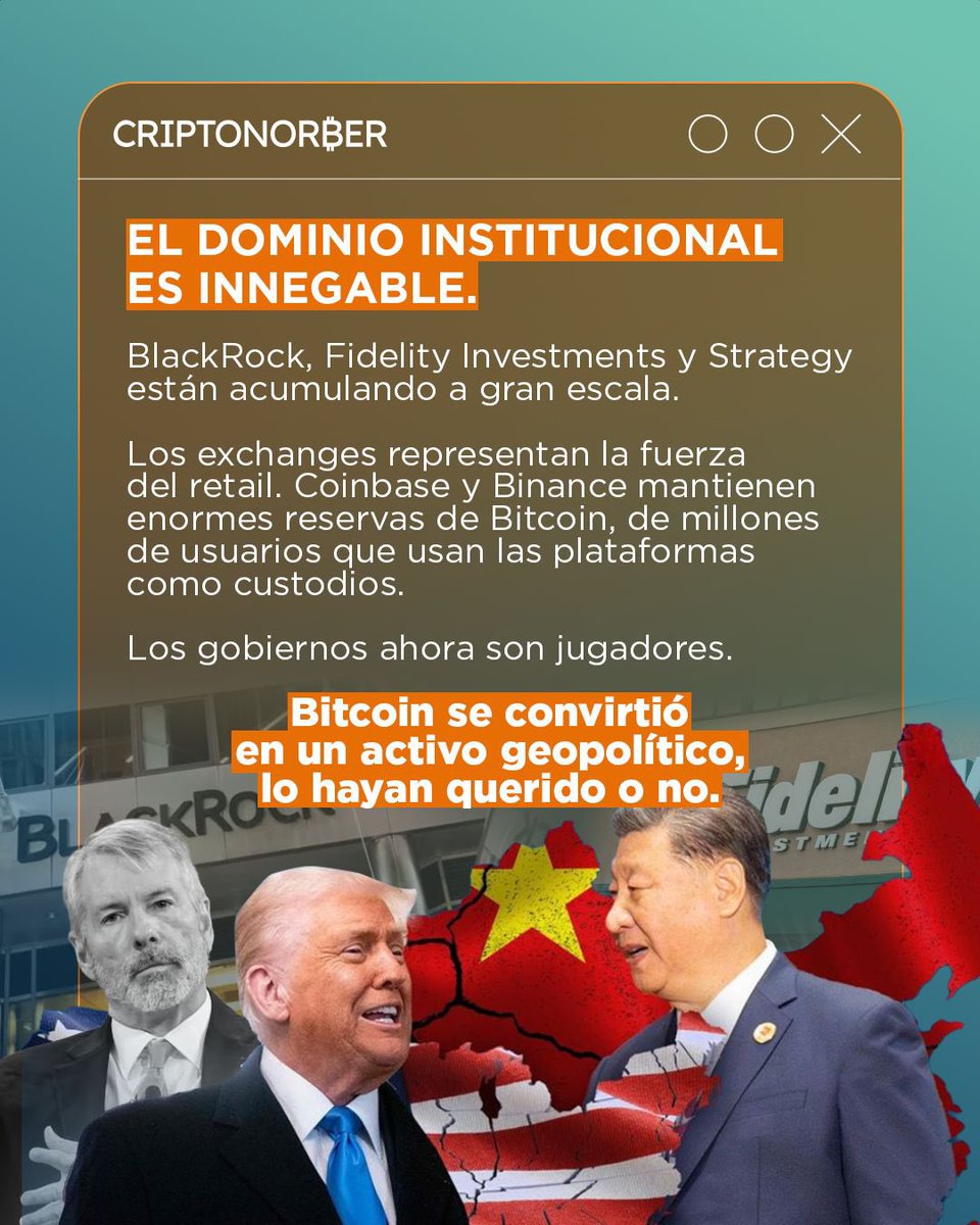Criptonorber's tweet image. Las ballenas no dudan, acumulan. Y vos, ¿ya arrancaste a comprar Bitcoin? Te leo! 👀🔥

#cripto #bitcoinenespañol #btc #bearmarket #bullmarket