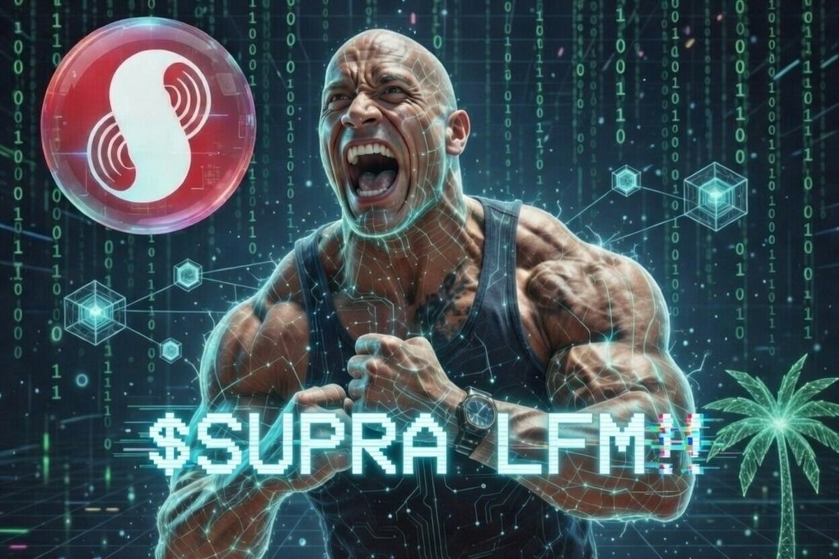 $SUPRA is leveling up!

A landmark moment for the ecosystem.

You can feel the momentum building!