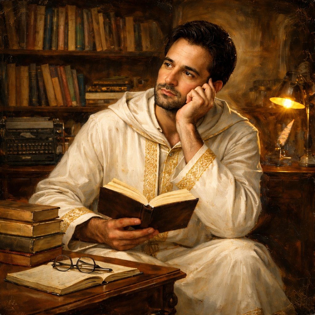 مُغترب بين الكتب tweet media