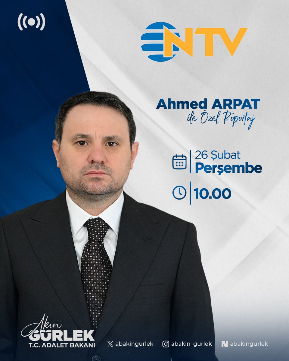 Akın Gürlek tweet media